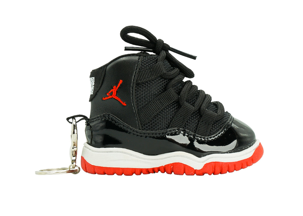 JORDAN 11 BRED BIG KEYCHAIN